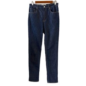 Everlane The High Rise Straight Leg Jean In Dark Wash Size 28